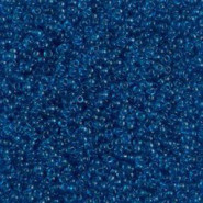 Miyuki rocailles kralen 15/0 - Transparent capri blue 15-149
